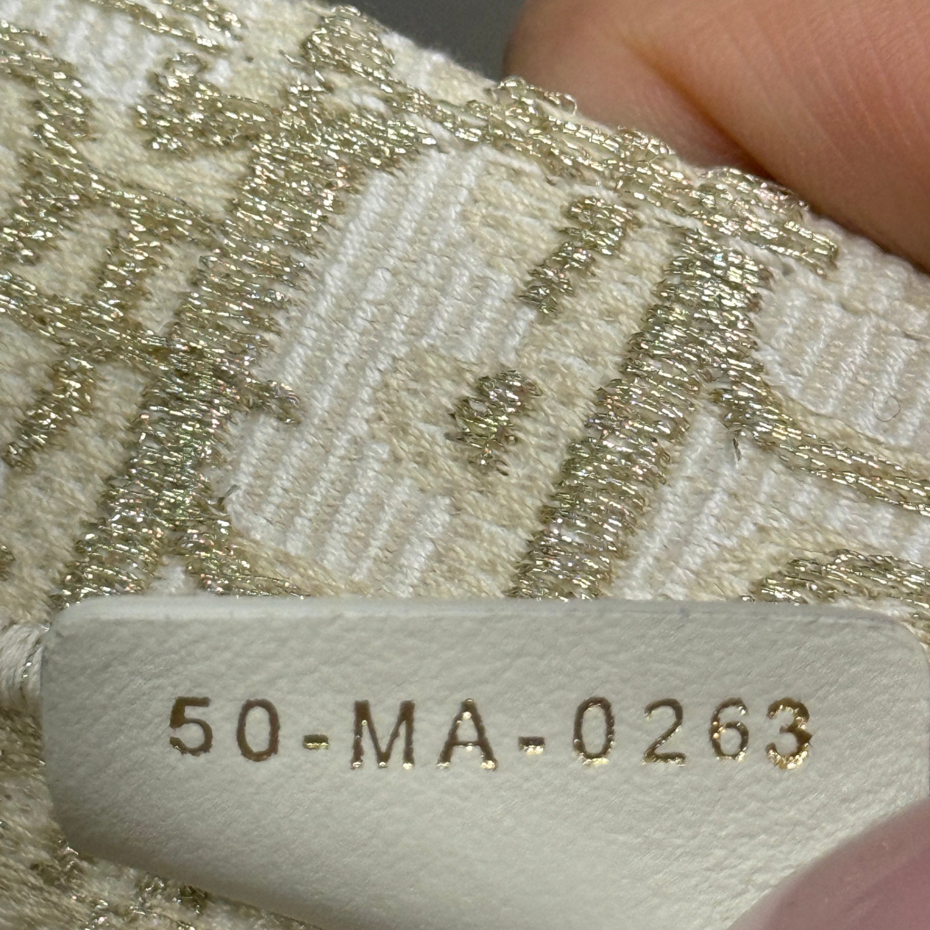 DIOR Monogram White Book Tote