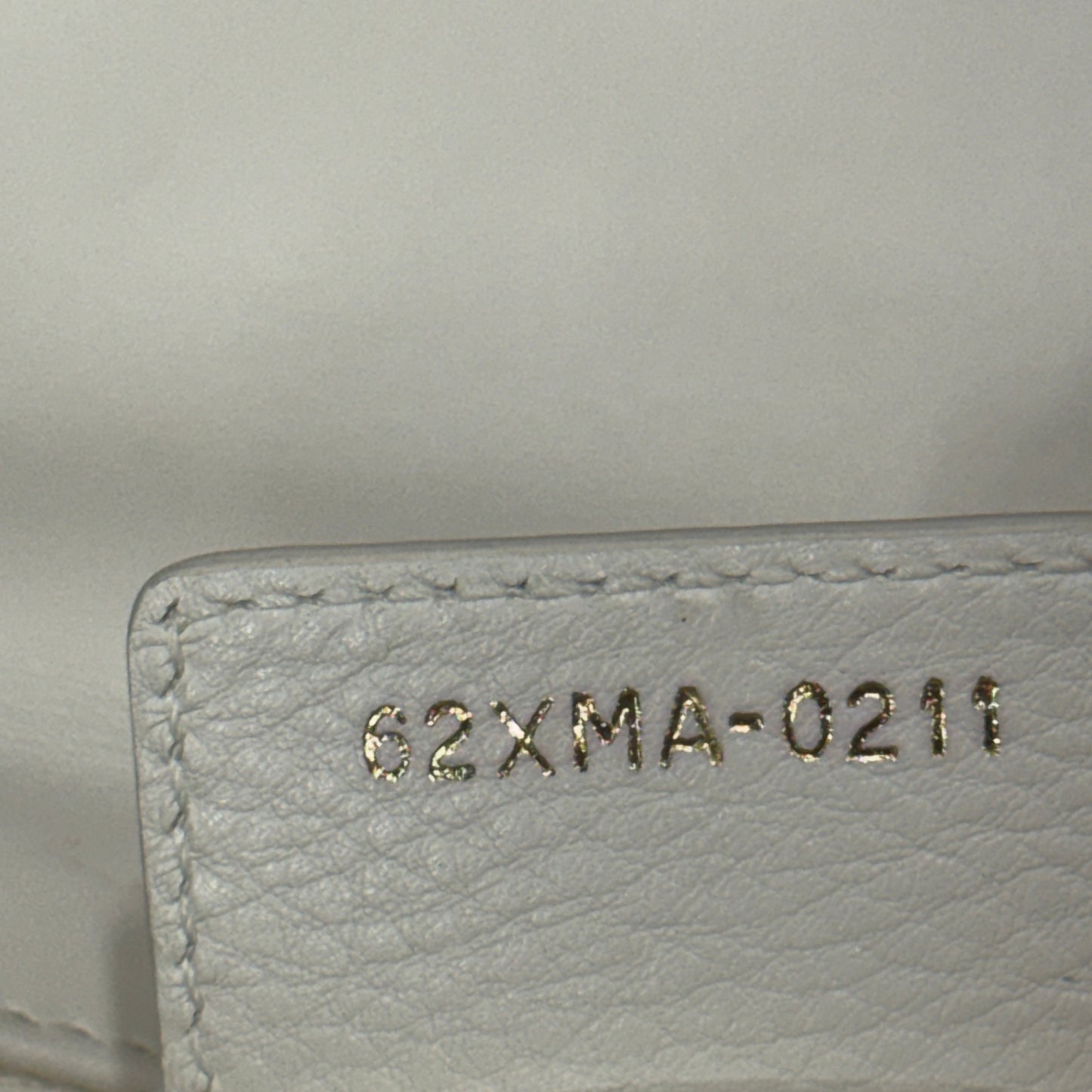 DIOR Ivory Caro Bag Small