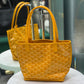 GOYARD Anjou Coated Canvas Mini Satchel