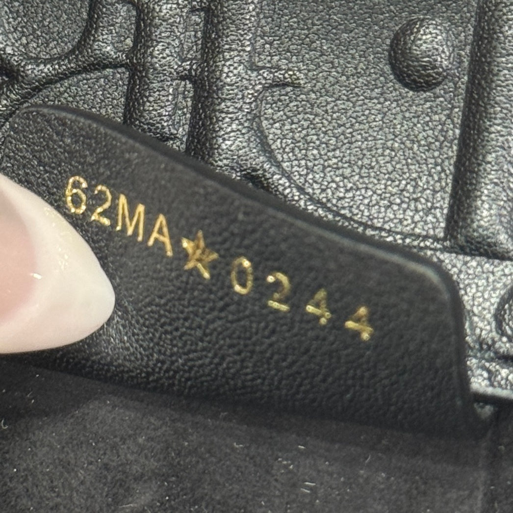 DIOR Monogram Black Book Tote