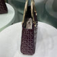 BVLGARI Serpenti Duo Top Handle - Burgundy