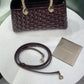 BVLGARI Serpenti Duo Top Handle - Burgundy