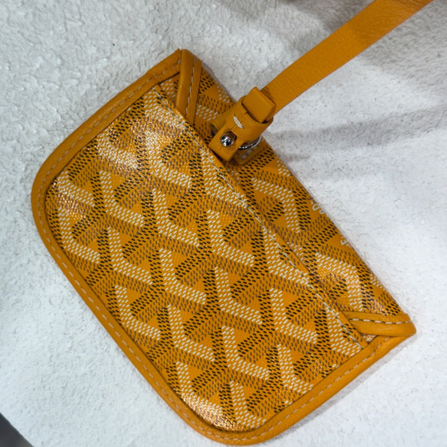 GOYARD Anjou Coated Canvas Mini Satchel