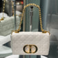 DIOR Ivory Caro Bag Small