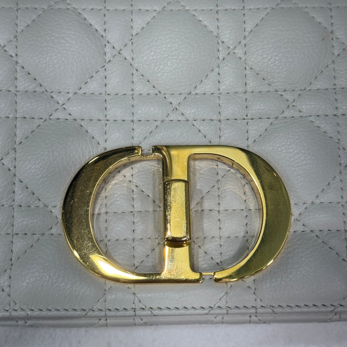 DIOR Ivory Caro Bag Small