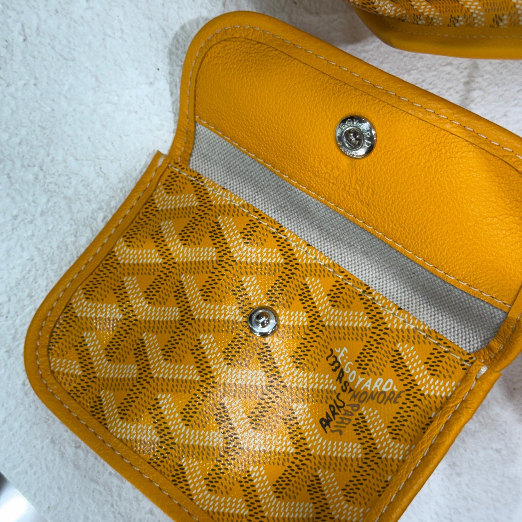 GOYARD Anjou Coated Canvas Mini Satchel