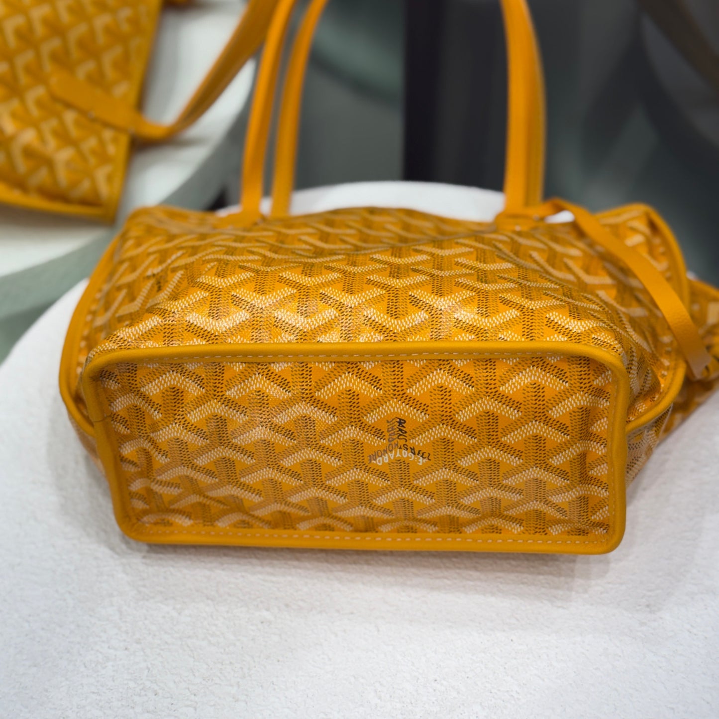 GOYARD Anjou Coated Canvas Mini Satchel