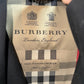BURBERRY Black Short Trench Sz 8 (Suit Bag + Tags)