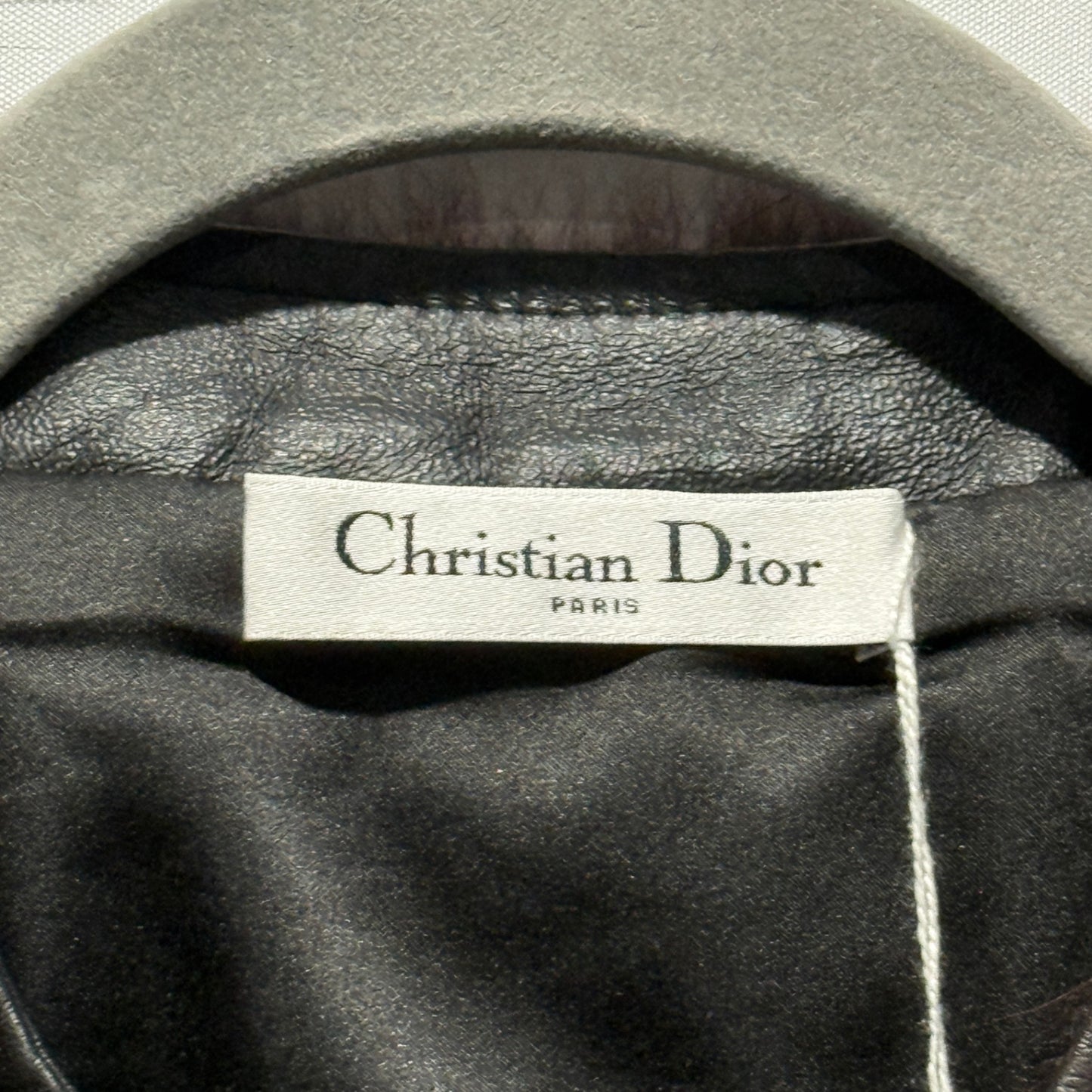 DIOR Burgundy Fur Jacket Sz 38