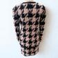 ESCADA Vintage Pink Houndstooth Skirt Sz 38