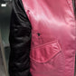 CHRISTIAN DIOR Pink/Black Cruise Bomber Jacket (Small)