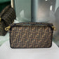 FENDI Zucca FF Canvas Baguette