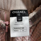 CHANEL SS11 Pink Bouclé Knit Zip Skirt Sz 40