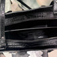 SAINT LAURENT Crocodile Uptown Tote Black