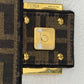FENDI Zucca FF Canvas Baguette