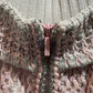 CHANEL SS11 Pink Bouclé Knit Zip Skirt Sz 40