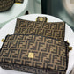 FENDI Zucca FF Canvas Baguette