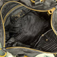 PRADA Tessuto Nylon Vitello Daino Shopping Bag