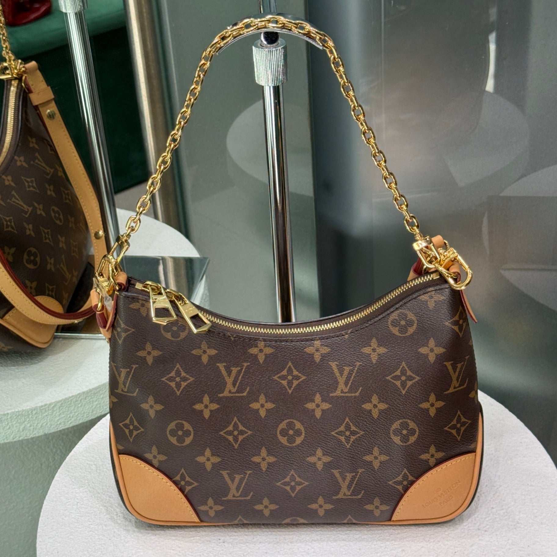 LOUIS VUITTON Boulogne PM Monogram Canvas