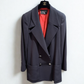 CHANEL Vintage Navy Wool Blazer Sz 40