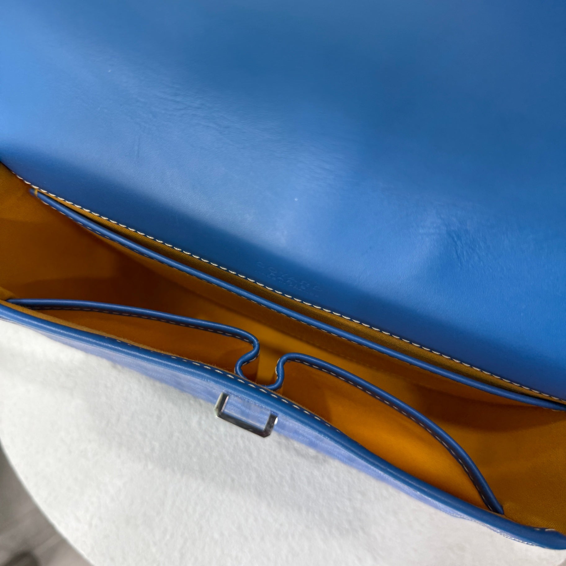 GOYARD Belvedere PM Blue Crossbody Bag