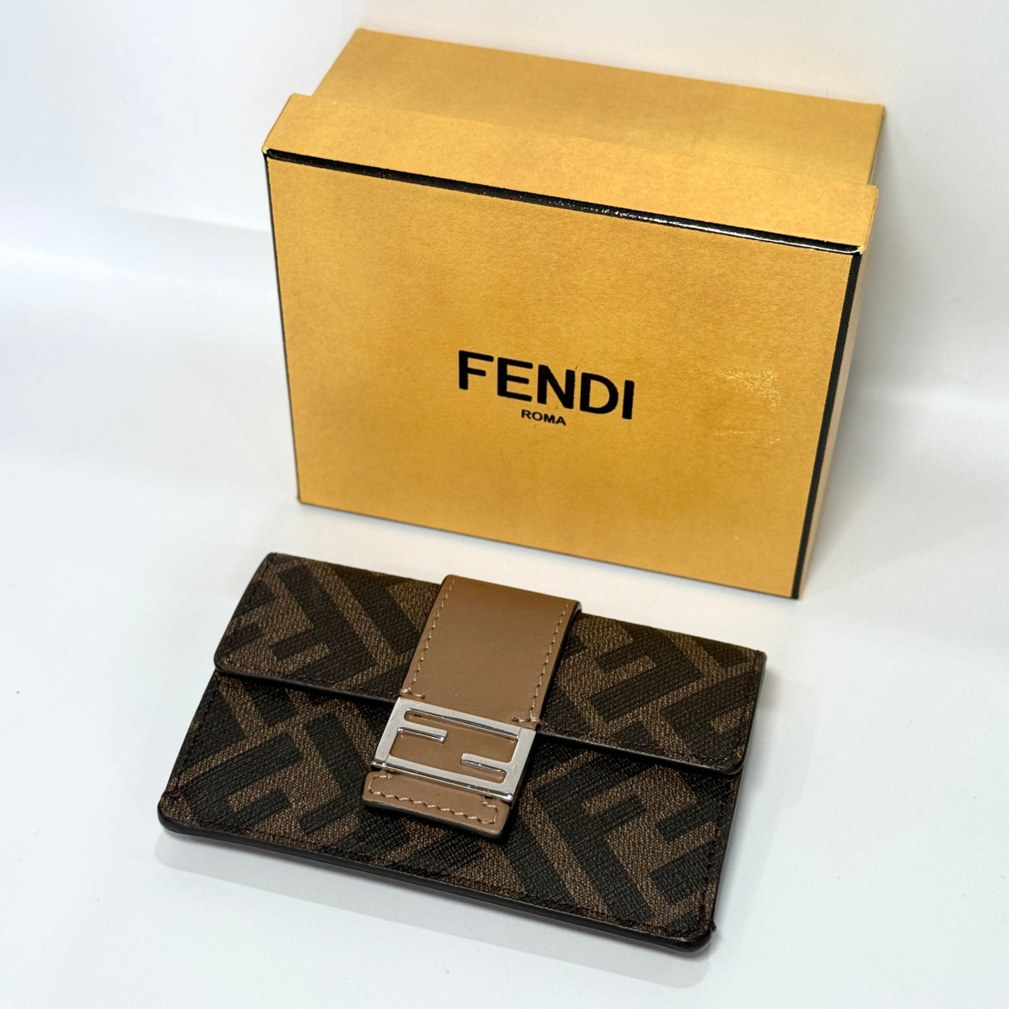 FENDI FF Zucca Baguette Wallet