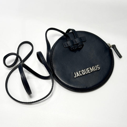 JACQUEMUS Le Pitchou Round Coin Purse Navy