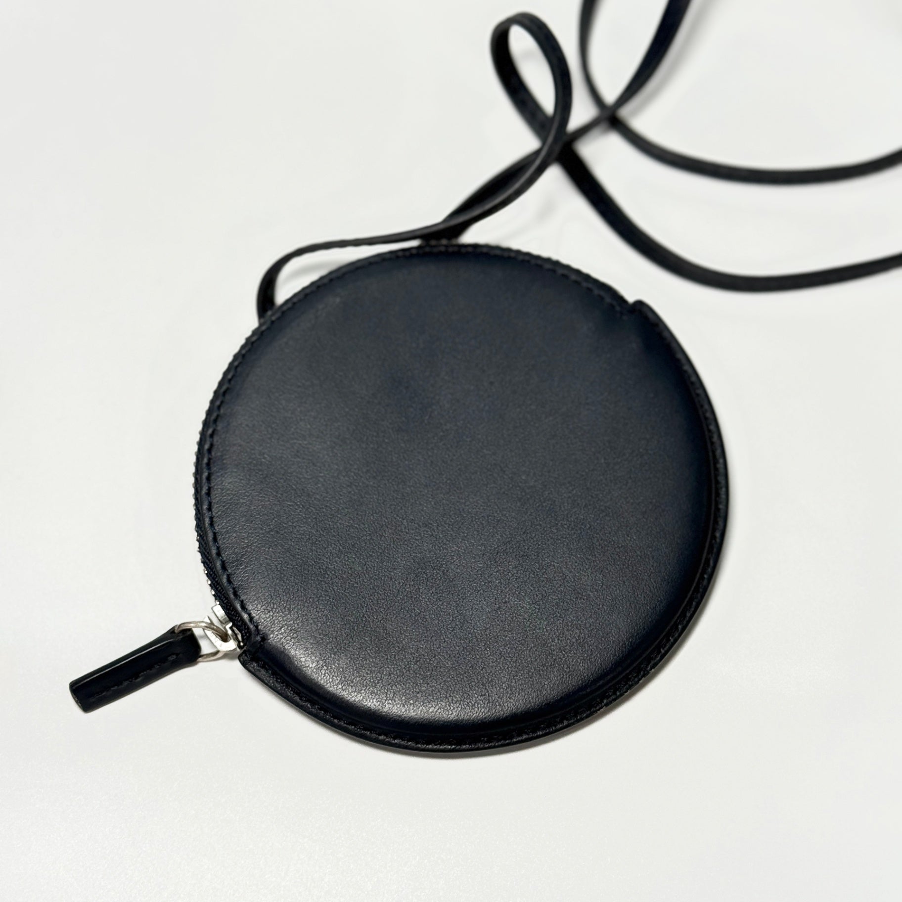 JACQUEMUS Le Pitchou Round Coin Purse Navy
