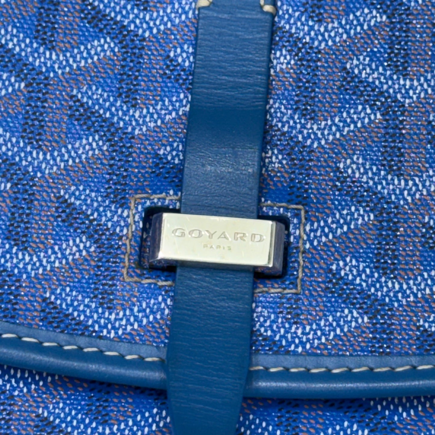 GOYARD Belvedere PM Blue Crossbody Bag
