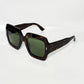GUCCI Tortoise Shell Sunglasses with Case