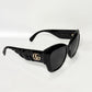 GUCCI Black Sunglasses with Case