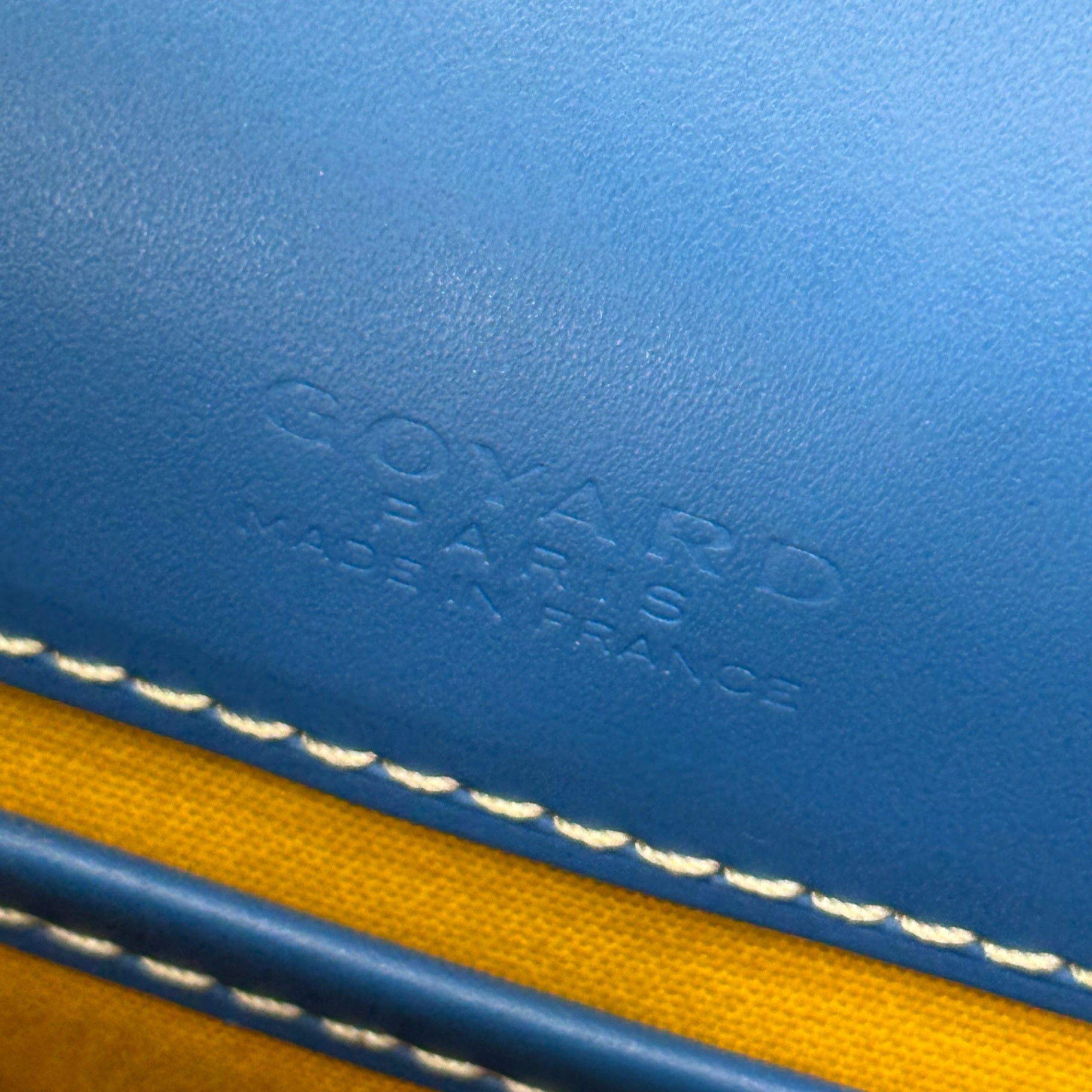 GOYARD Belvedere PM Blue Crossbody Bag