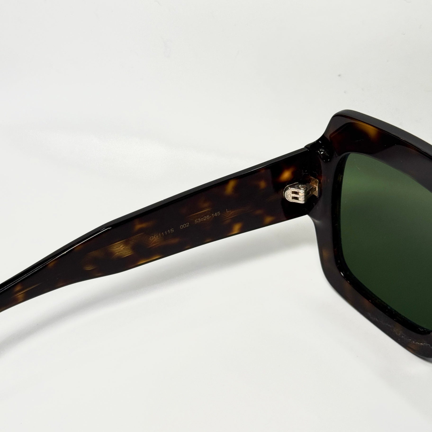 GUCCI Tortoise Shell Sunglasses with Case