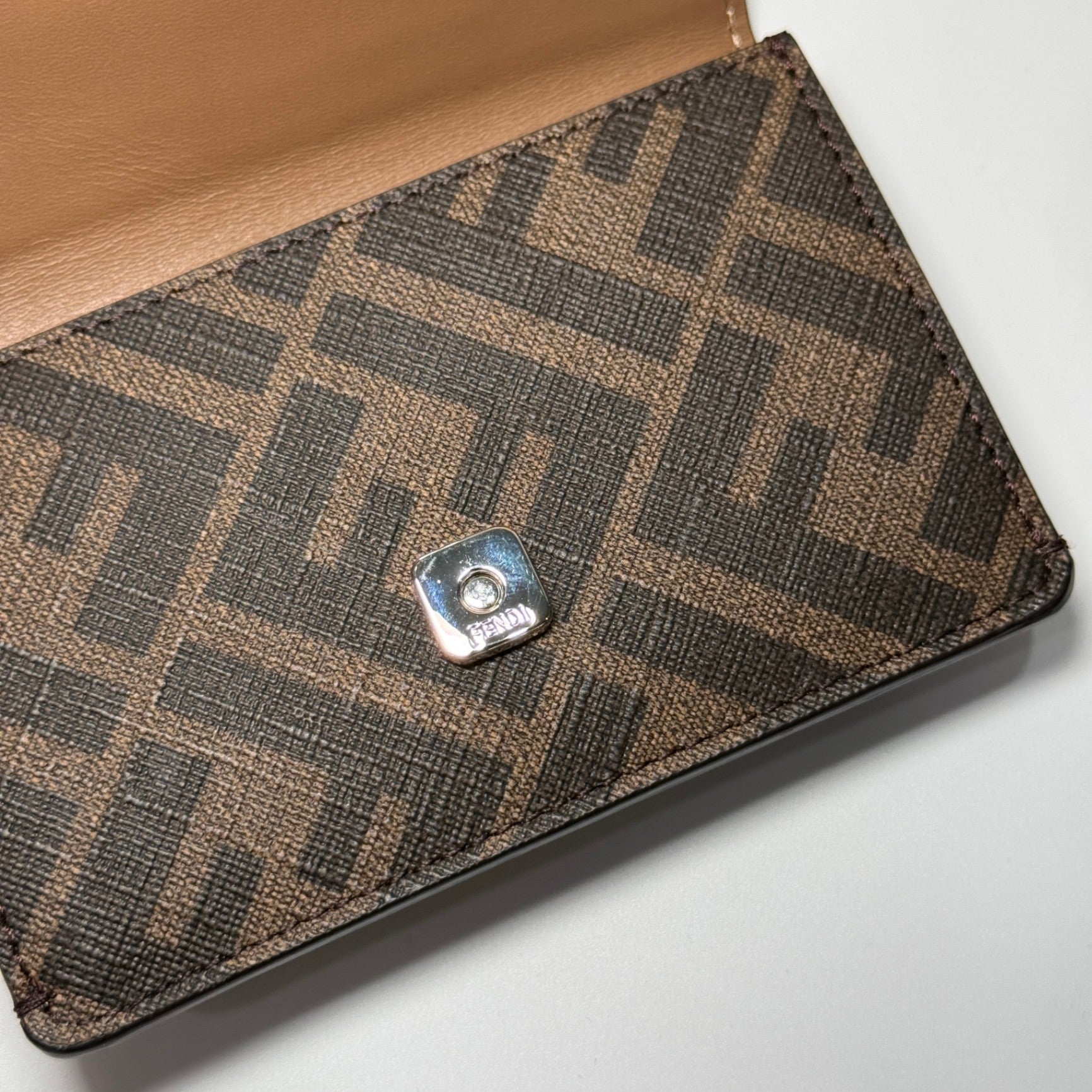 FENDI FF Zucca Baguette Wallet