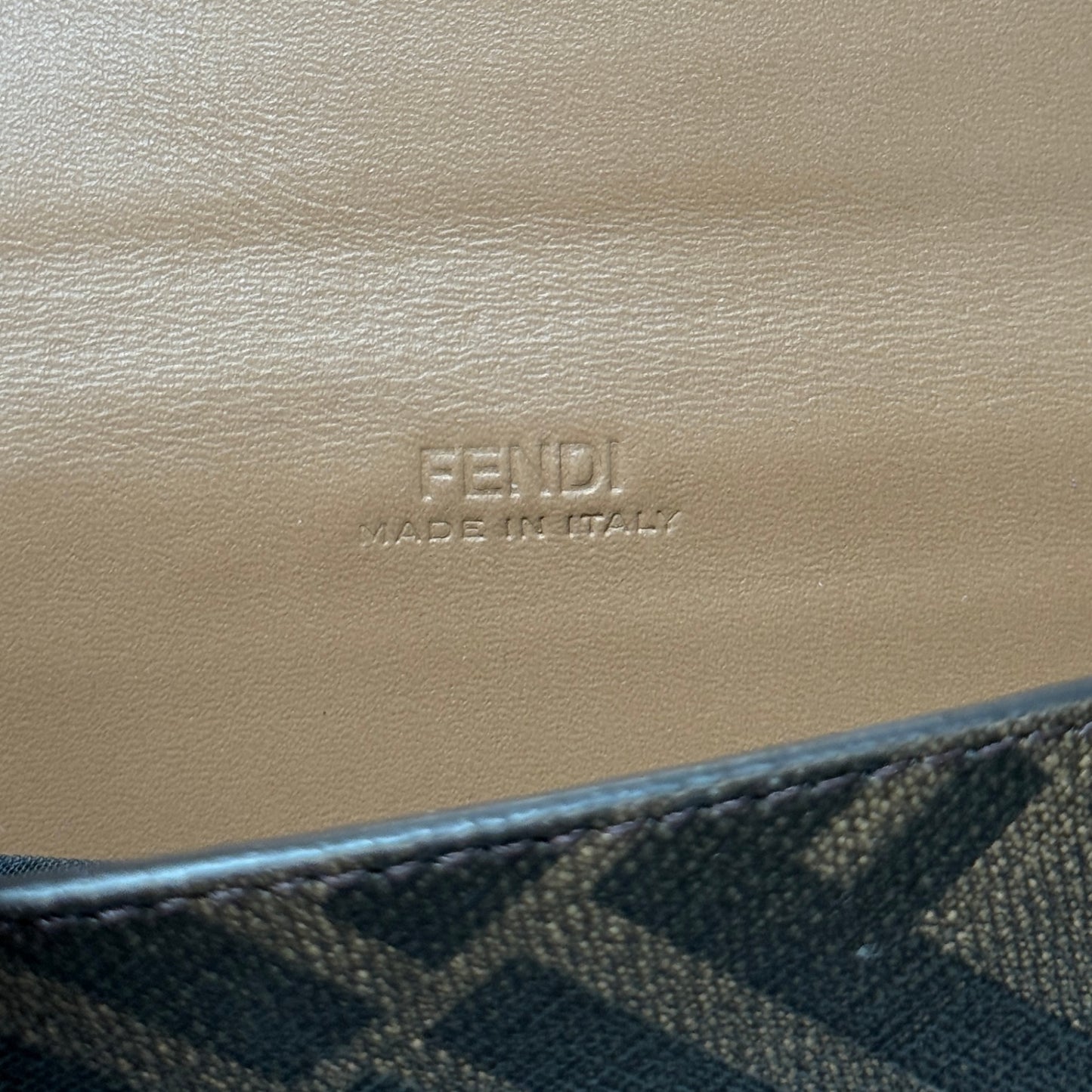 FENDI FF Zucca Baguette Wallet