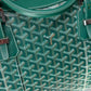 GOYARD Bowling 55 Green Duffle Bag