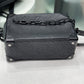 LOUIS VUITTON Black Mini Soft Trunk Bag