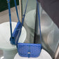 GOYARD Belvedere PM Blue Crossbody Bag