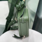 LOEWE Hunter Green Molded Sling Crossbody Bag