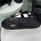 DIOR Black Calfskin D-Wave Sandals Sz 36 (Box)