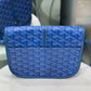 GOYARD Belvedere PM Blue Crossbody Bag
