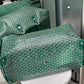 GOYARD Bowling 55 Green Duffle Bag