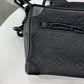 LOUIS VUITTON Black Mini Soft Trunk Bag