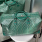 GOYARD Bowling 55 Green Duffle Bag