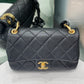 CHANEL Caviar Quilted Funky Match Flap Black