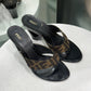 FENDI Zucca Wedge Sz 35.5
