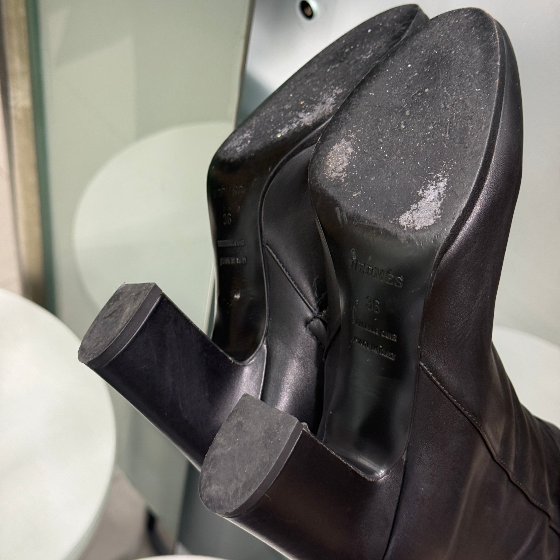 HERMES Saint Germain Ankle Boot Sz 36