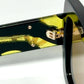 GUCCI Black & Green Tiger Print Sunglasses (Case)