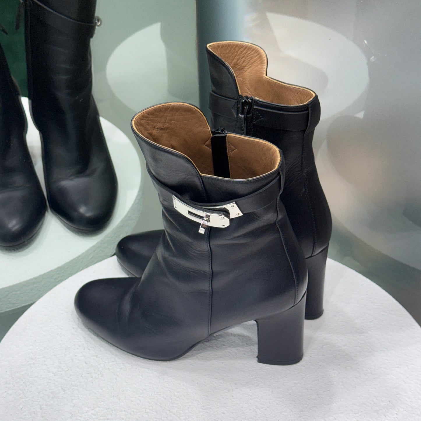 HERMES Saint Germain Ankle Boot Sz 36