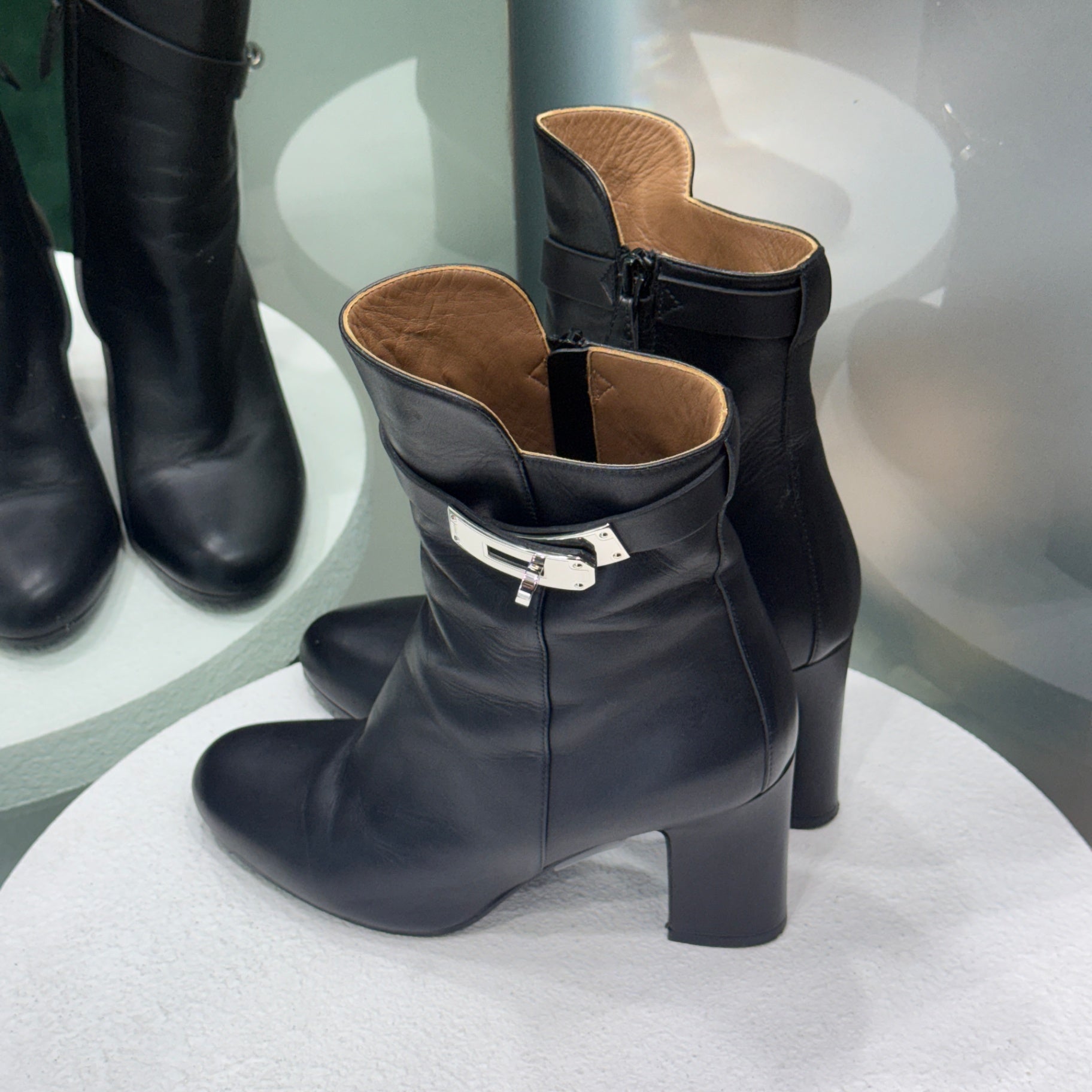 HERMES Saint Germain Ankle Boot Sz 36